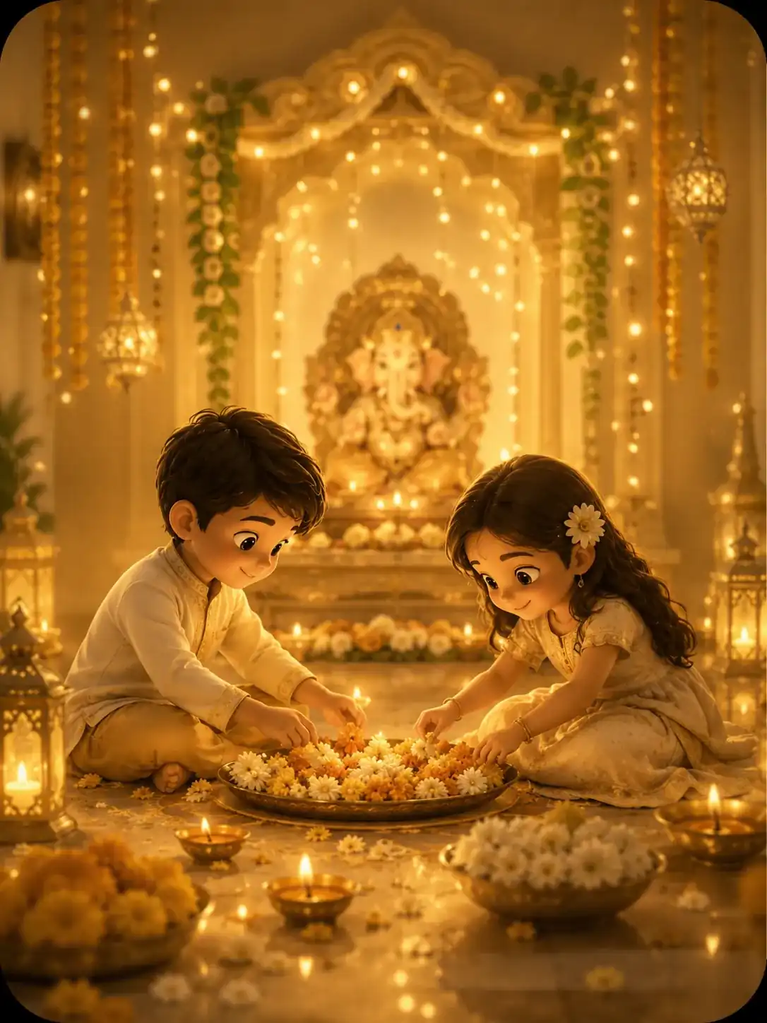 फुलांची सजावट